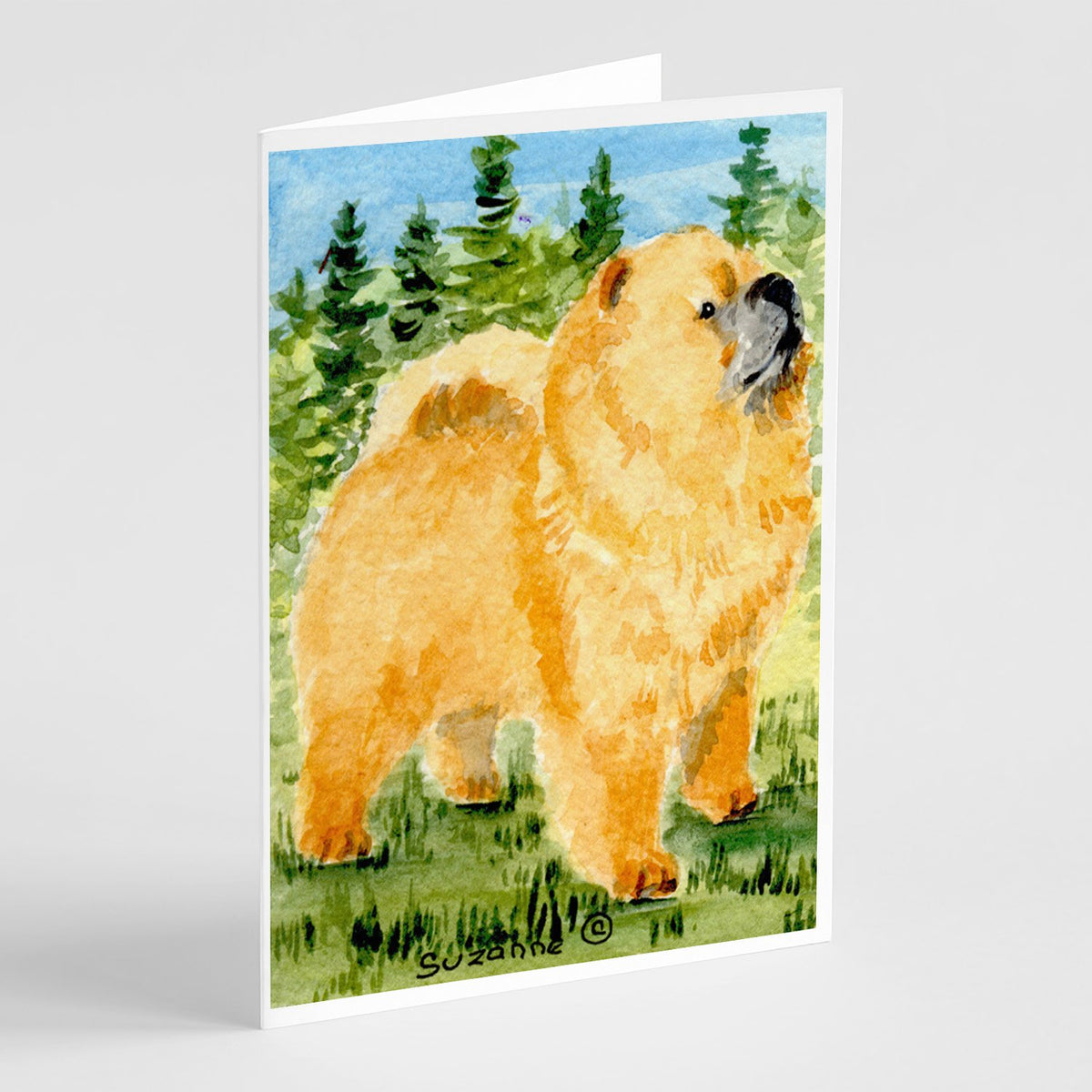 Buy this Chow Chow Greeting Cards and Envelopes Pack of 8