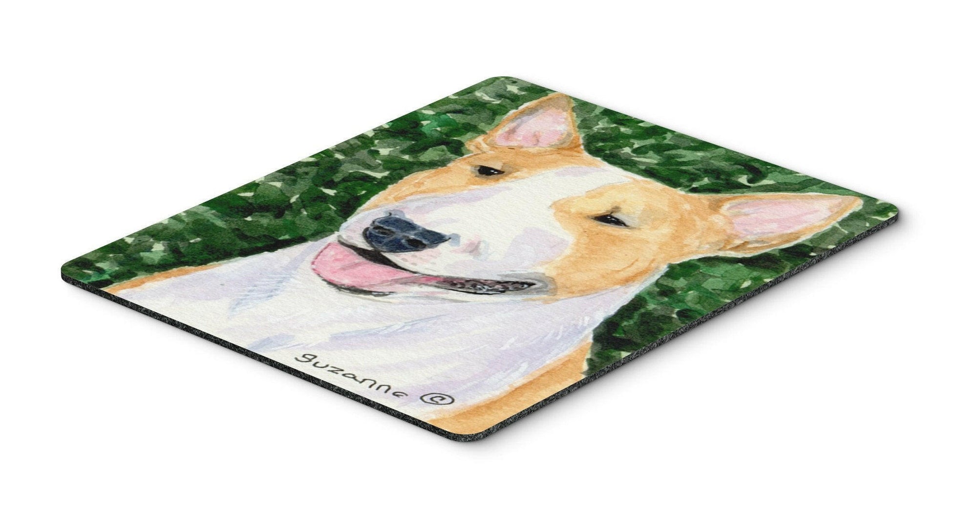 Bull Terrier Mouse Pad / Hot Pad / Trivet by Caroline's Treasures