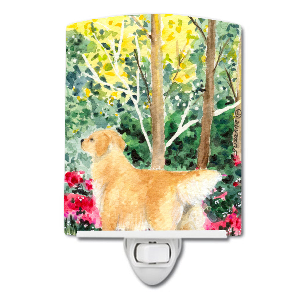 Golden Retriever Ceramic Night Light SS8886CNL - the-store.com