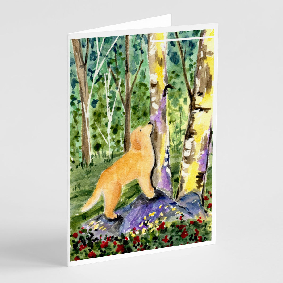 Buy this Golden Retriever Greeting Cards and Envelopes Pack of 8