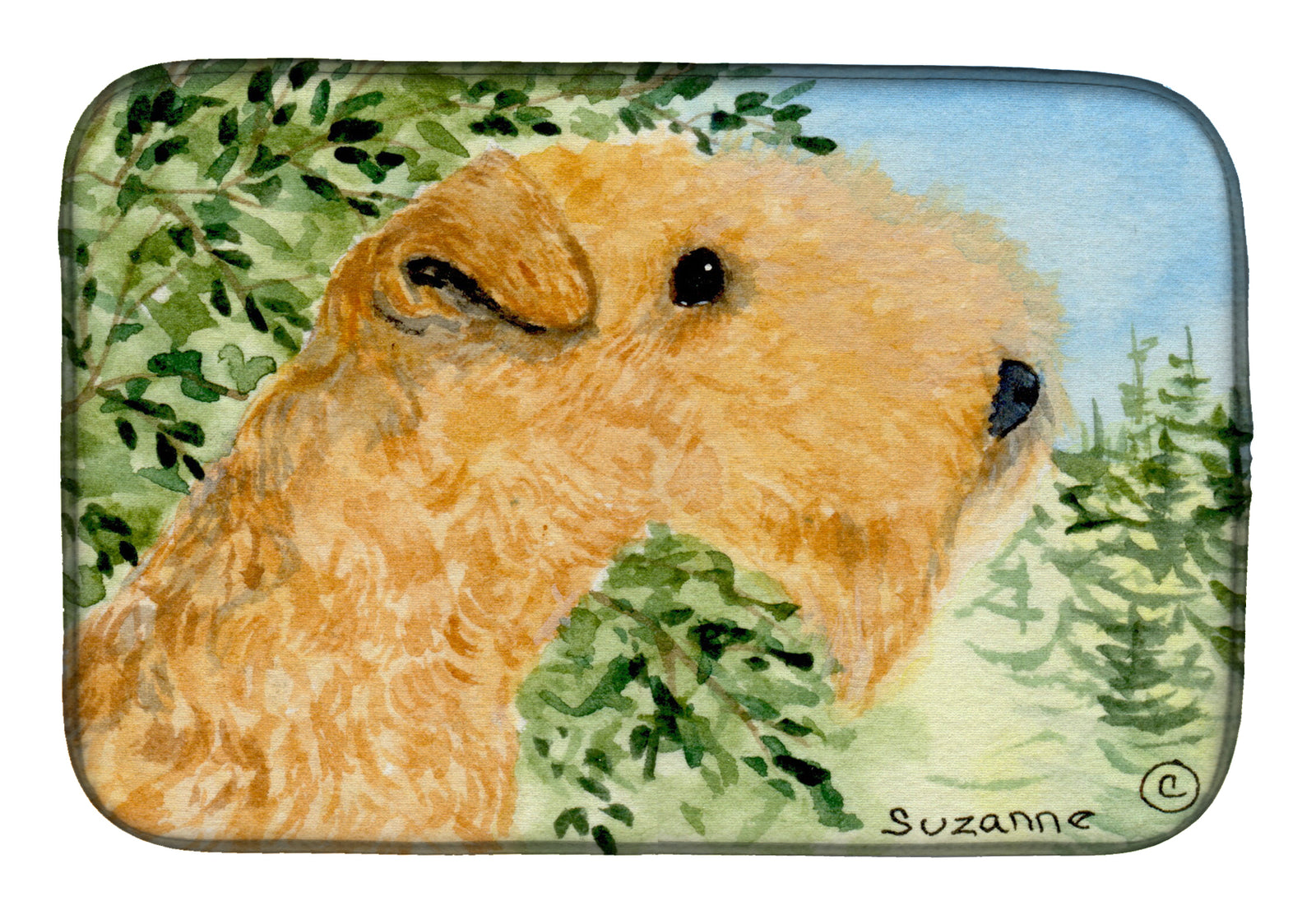 Lakeland Terrier Dish Drying Mat SS8888DDM  the-store.com.