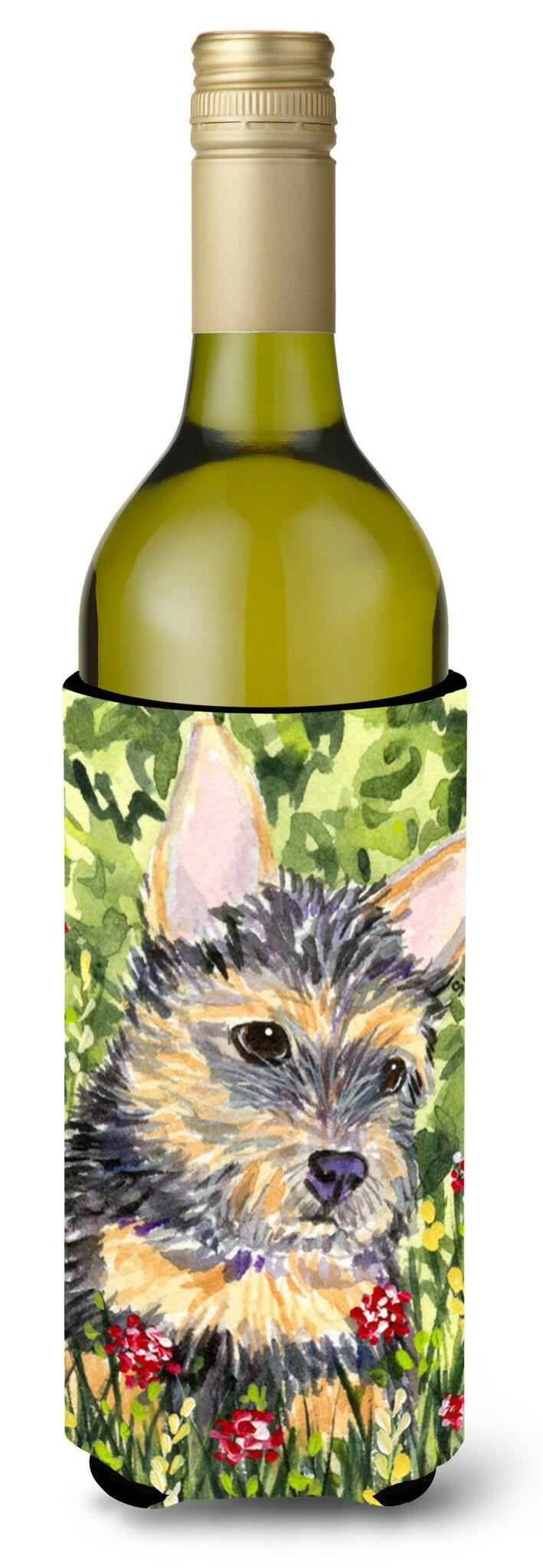 Norwich Terrier Wine Bottle Beverage Insulator Beverage Insulator Hugger SS8893LITERK by Caroline's Treasures