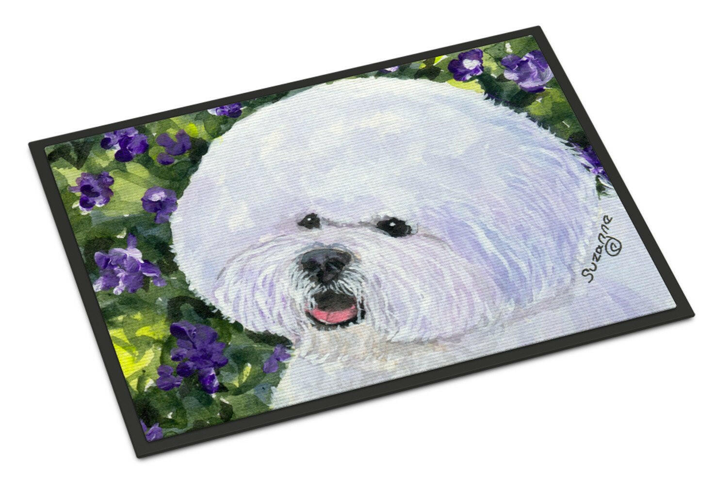 Bichon Frise Indoor or Outdoor Mat 24x36 Doormat - the-store.com