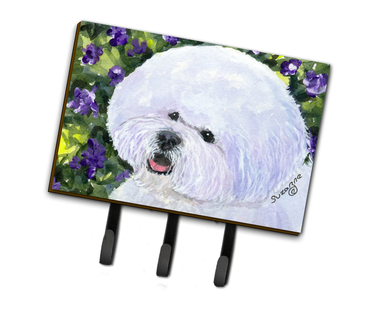 Bichon Frise Leash Holder or Key Hook  the-store.com.