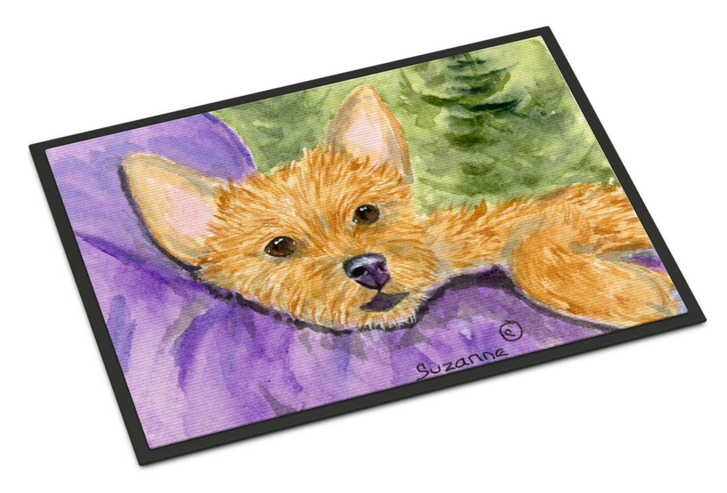 Norwich Terrier Indoor Outdoor Mat 18x27 Doormat - the-store.com