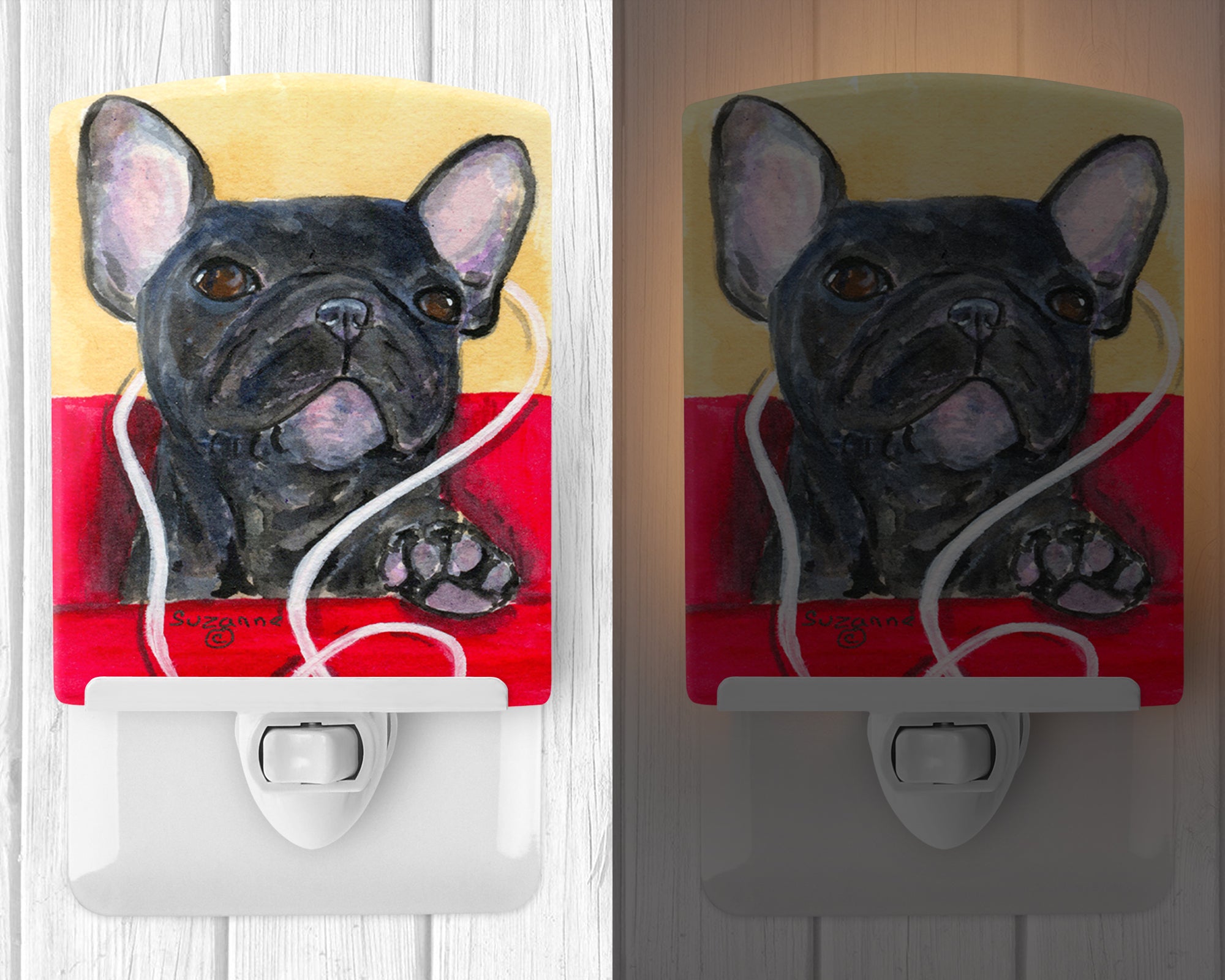 French Bulldog Ceramic Night Light SS8899CNL - the-store.com