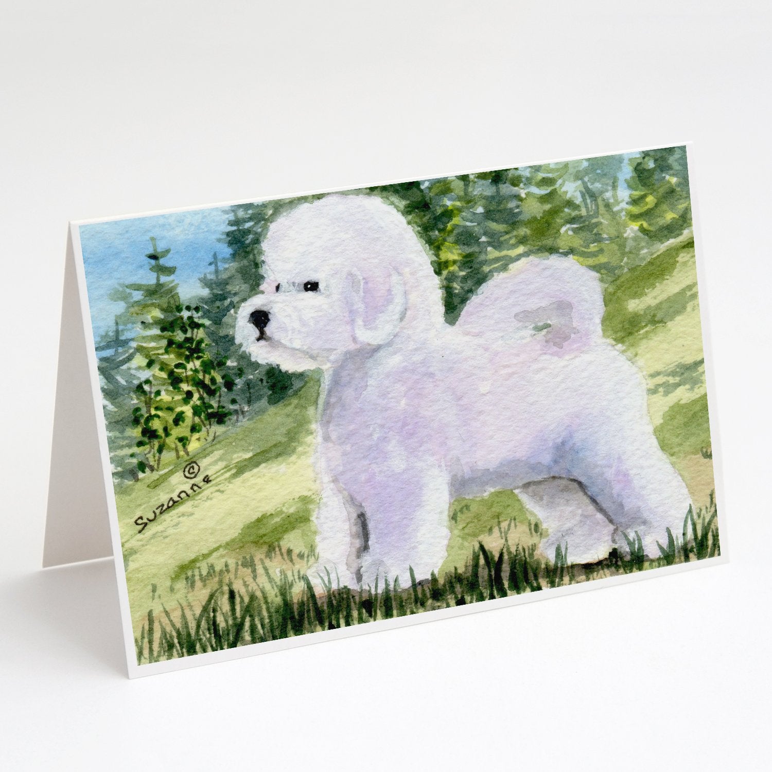 Buy this Bichon Frise Greeting Cards and Envelopes Pack of 8