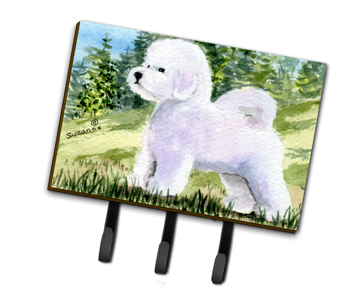 Bichon Frise Leash Holder or Key Hook  the-store.com.