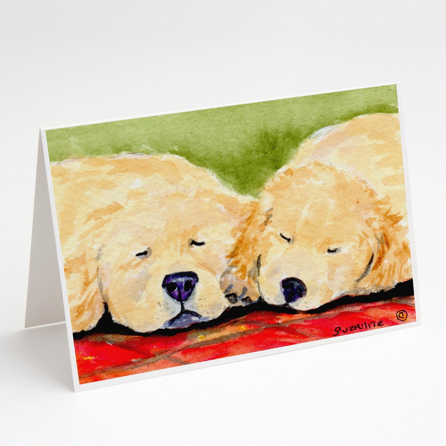 Buy this Golden Retriever Greeting Cards and Envelopes Pack of 8