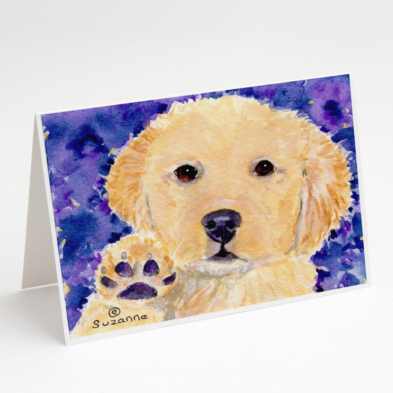 Buy this Golden Retriever Greeting Cards and Envelopes Pack of 8