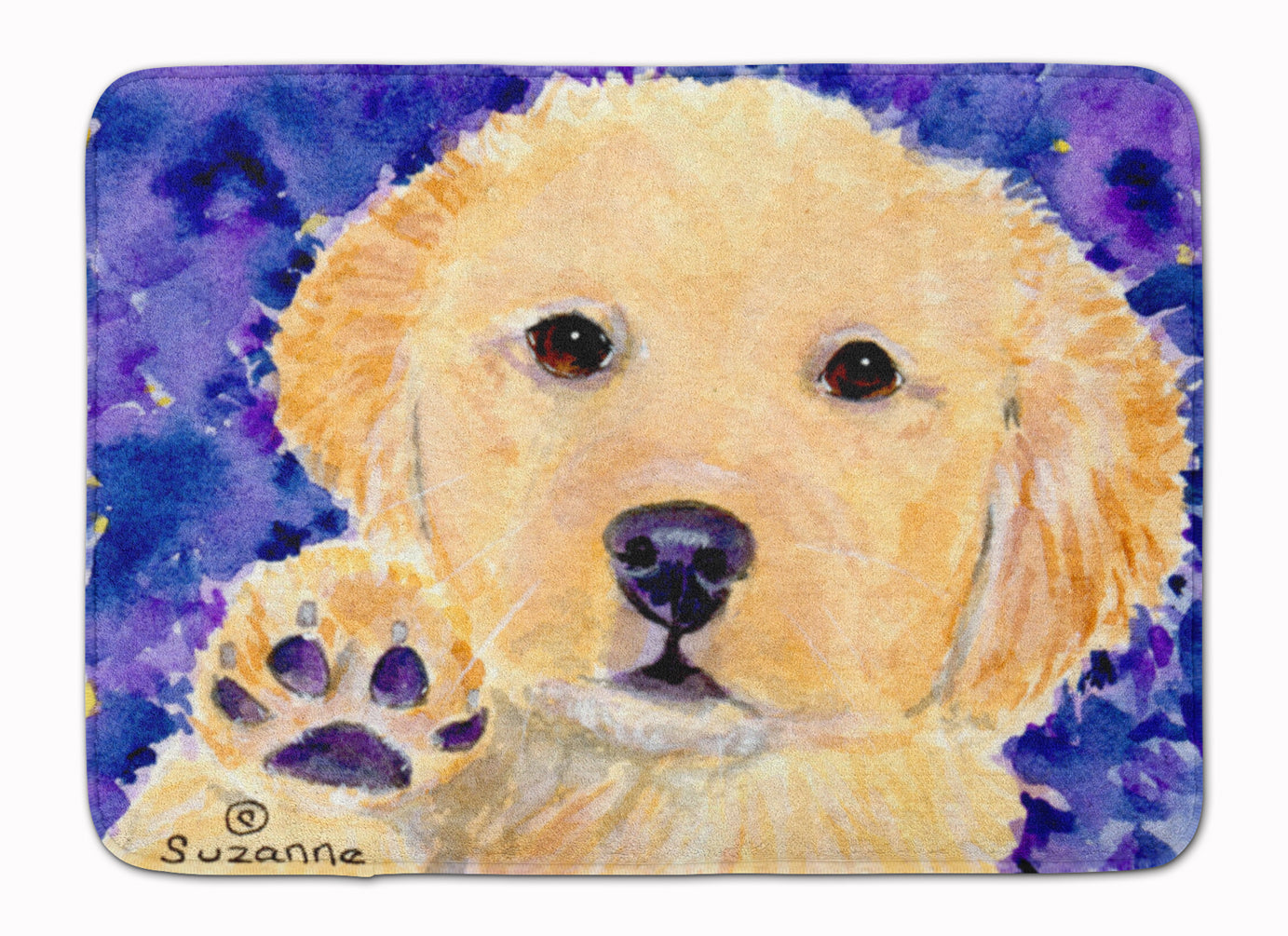 Golden Retriever Machine Washable Memory Foam Mat SS8903RUG - the-store.com