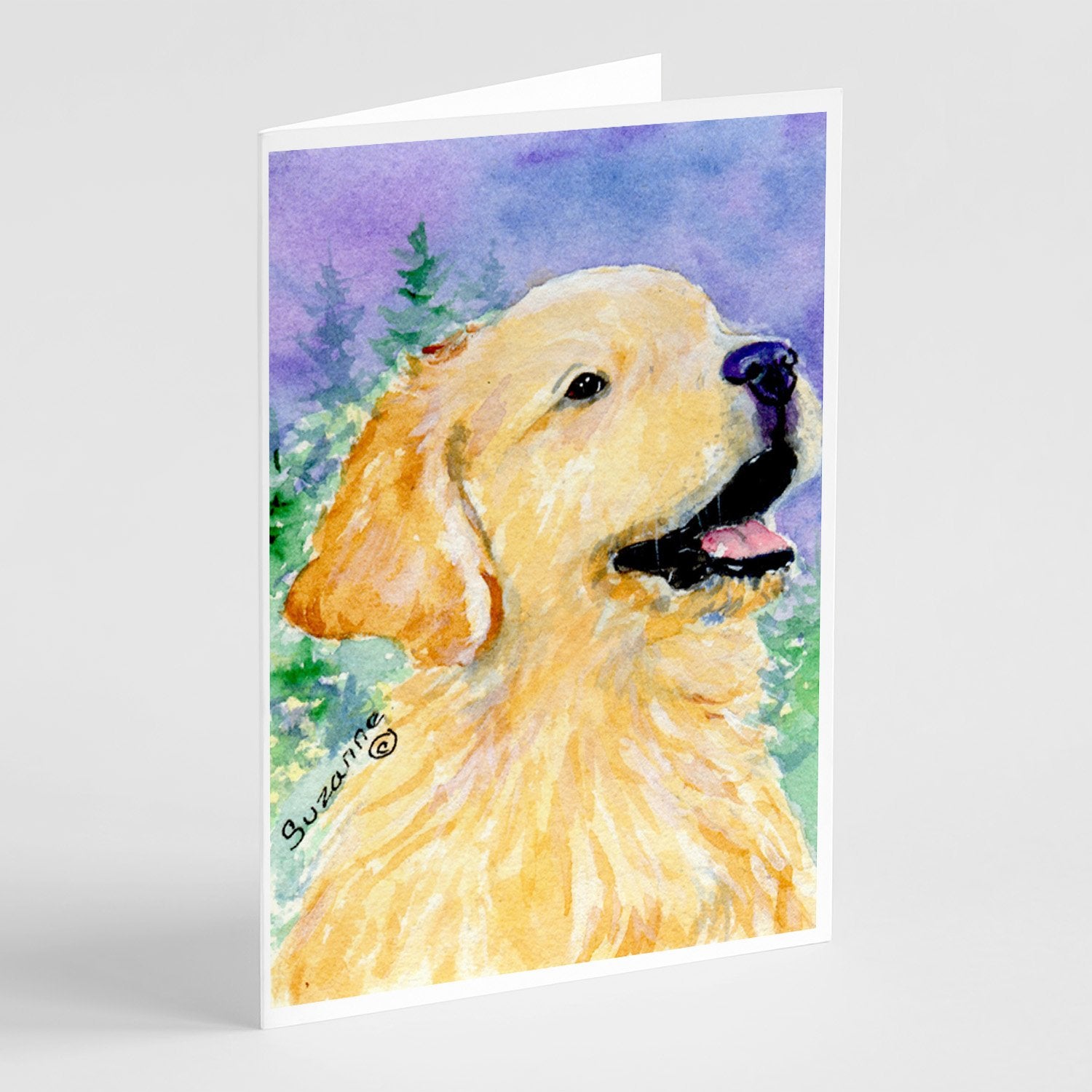 Buy this Golden Retriever Greeting Cards and Envelopes Pack of 8