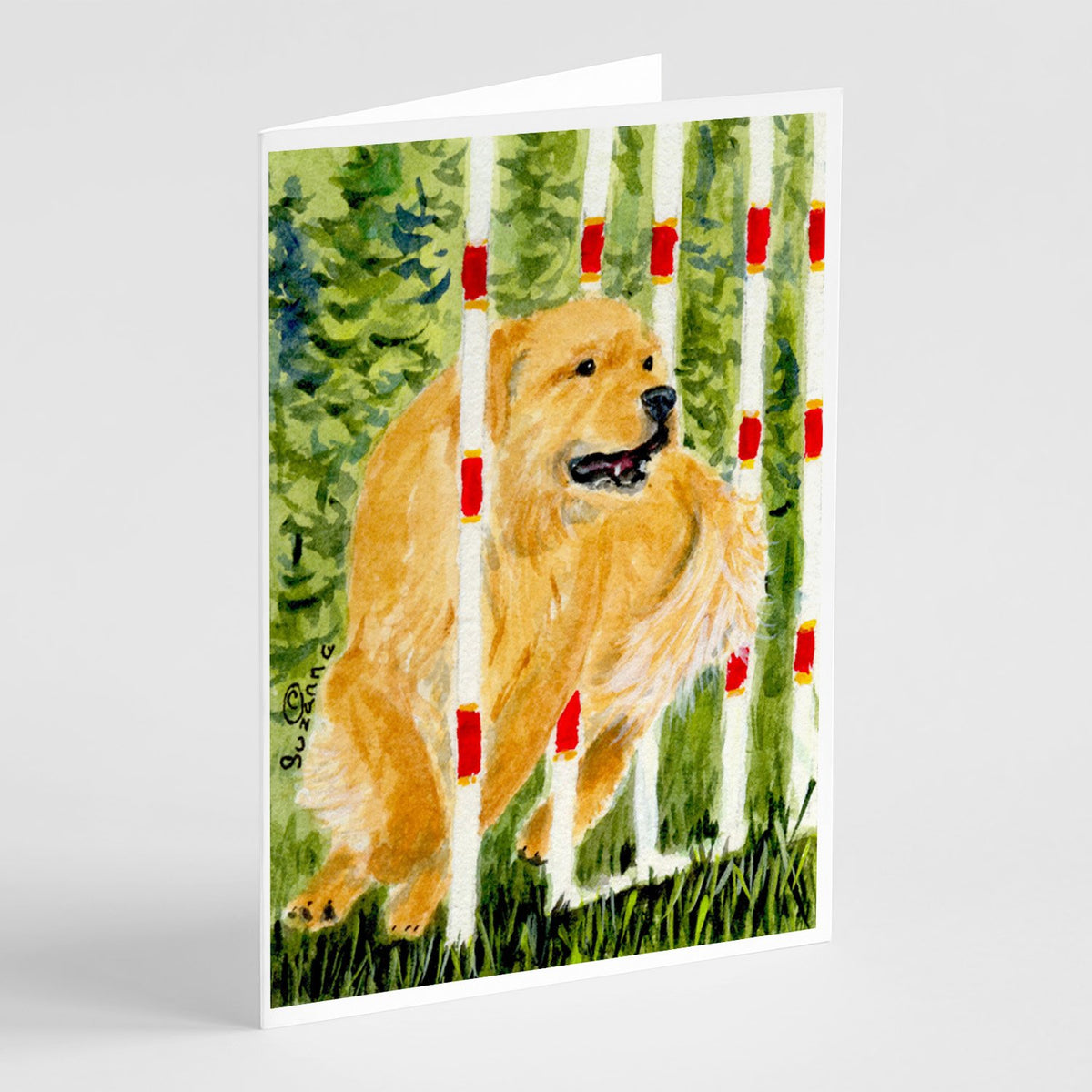 Buy this Golden Retriever Greeting Cards and Envelopes Pack of 8