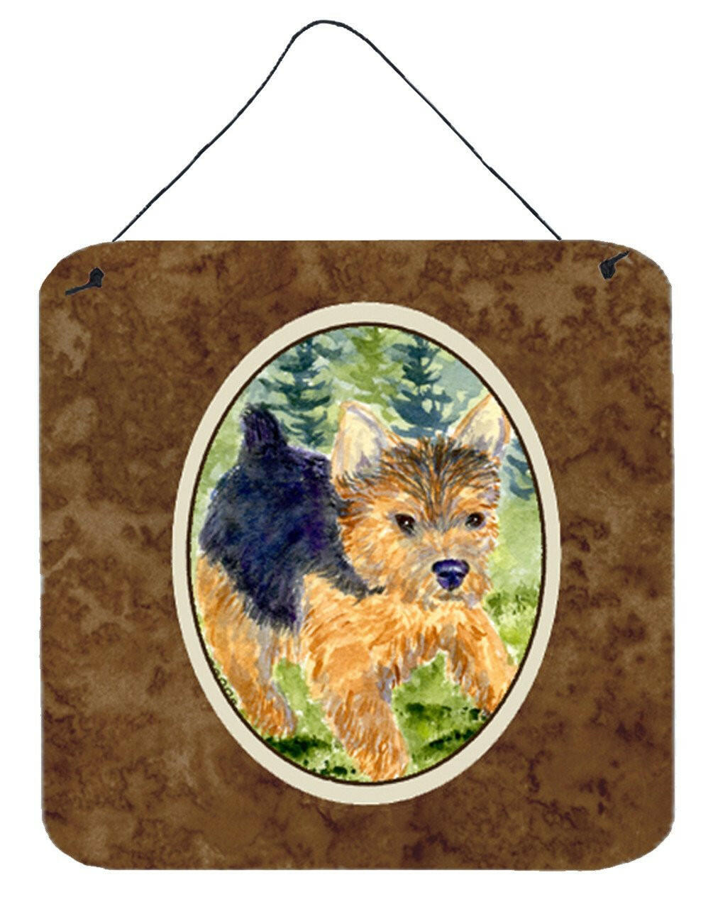 Norwich Terrier Aluminium Metal Wall or Door Hanging Prints by Caroline&#39;s Treasures