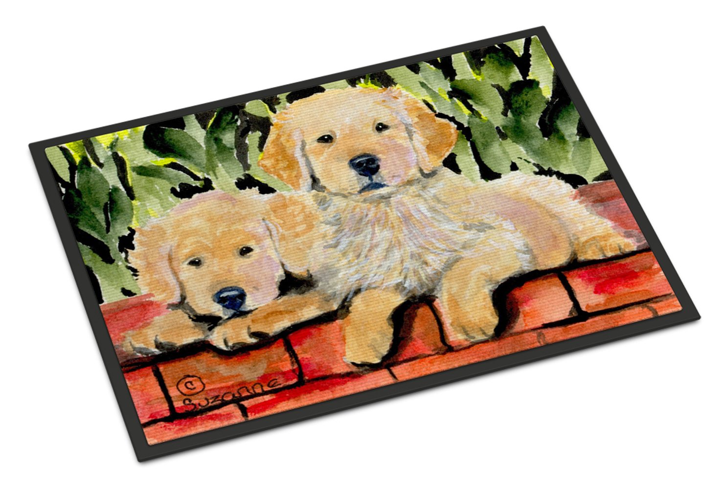 Golden Retriever Indoor Outdoor Mat 18x27 Doormat - the-store.com