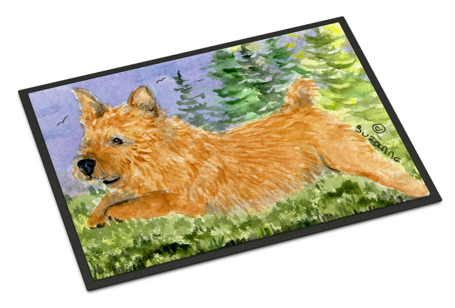 Norwich Terrier Indoor Outdoor Mat 18x27 Doormat - the-store.com