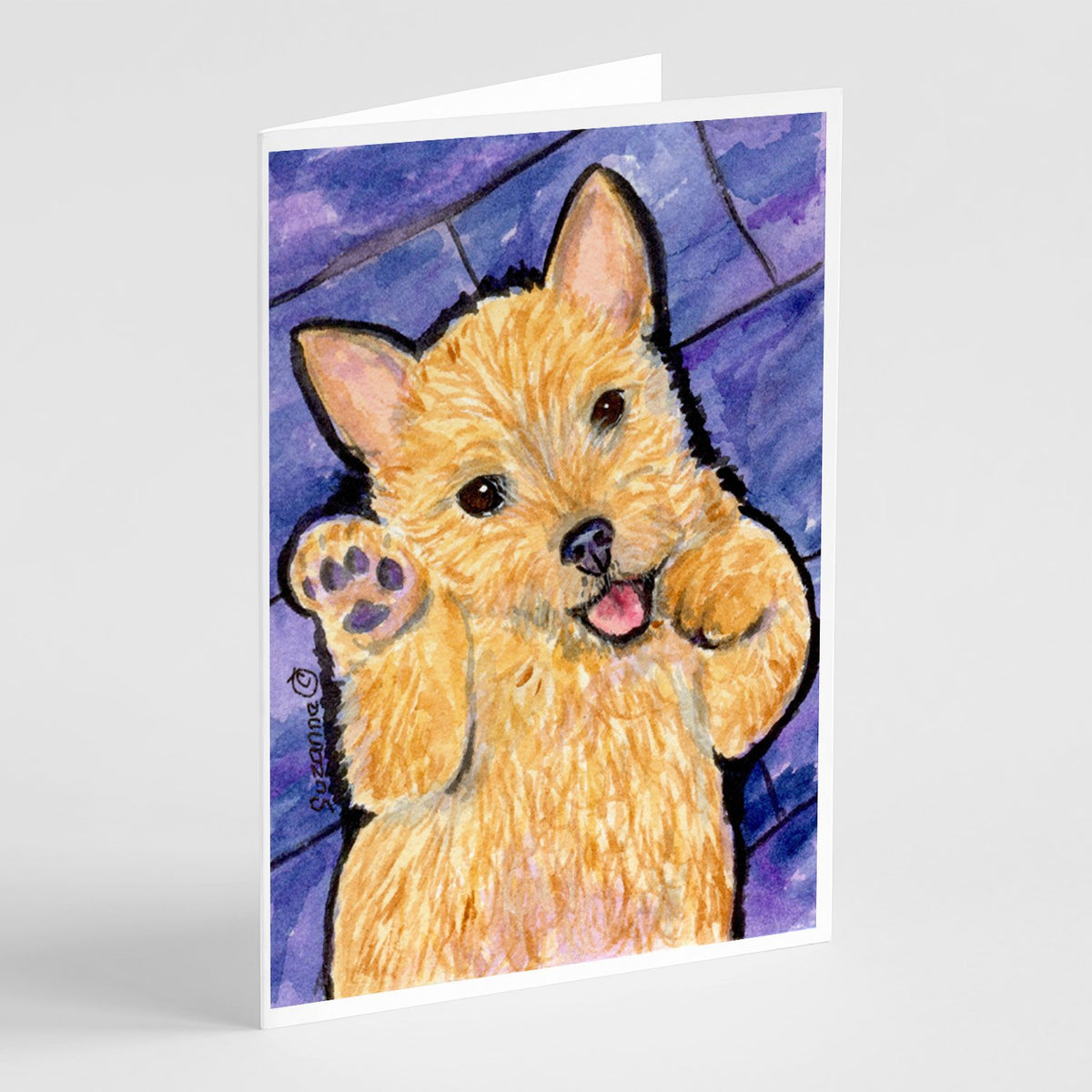 Buy this Norwich Terrier Greeting Cards and Envelopes Pack of 8