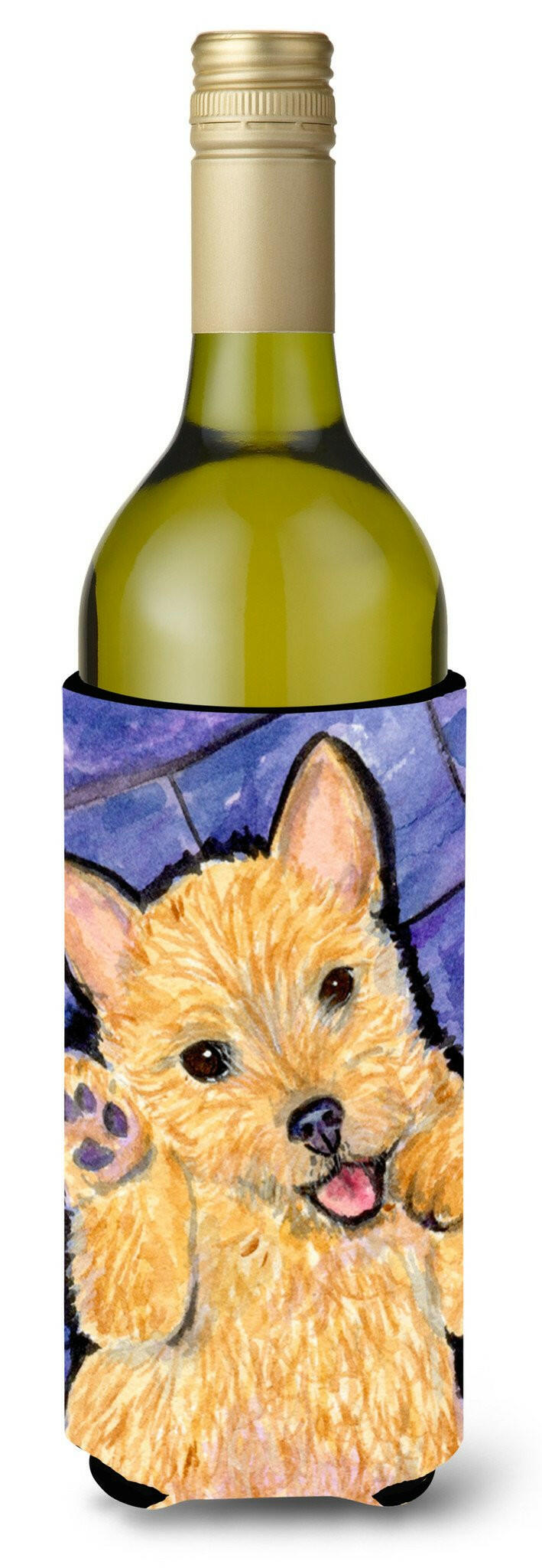 Norwich Terrier Wine Bottle Beverage Insulator Beverage Insulator Hugger SS8911LITERK by Caroline's Treasures