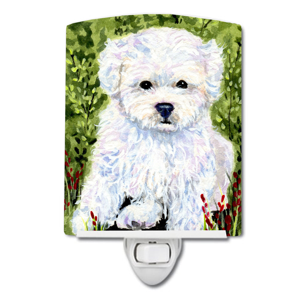 Bichon Frise Ceramic Night Light SS8913CNL - the-store.com