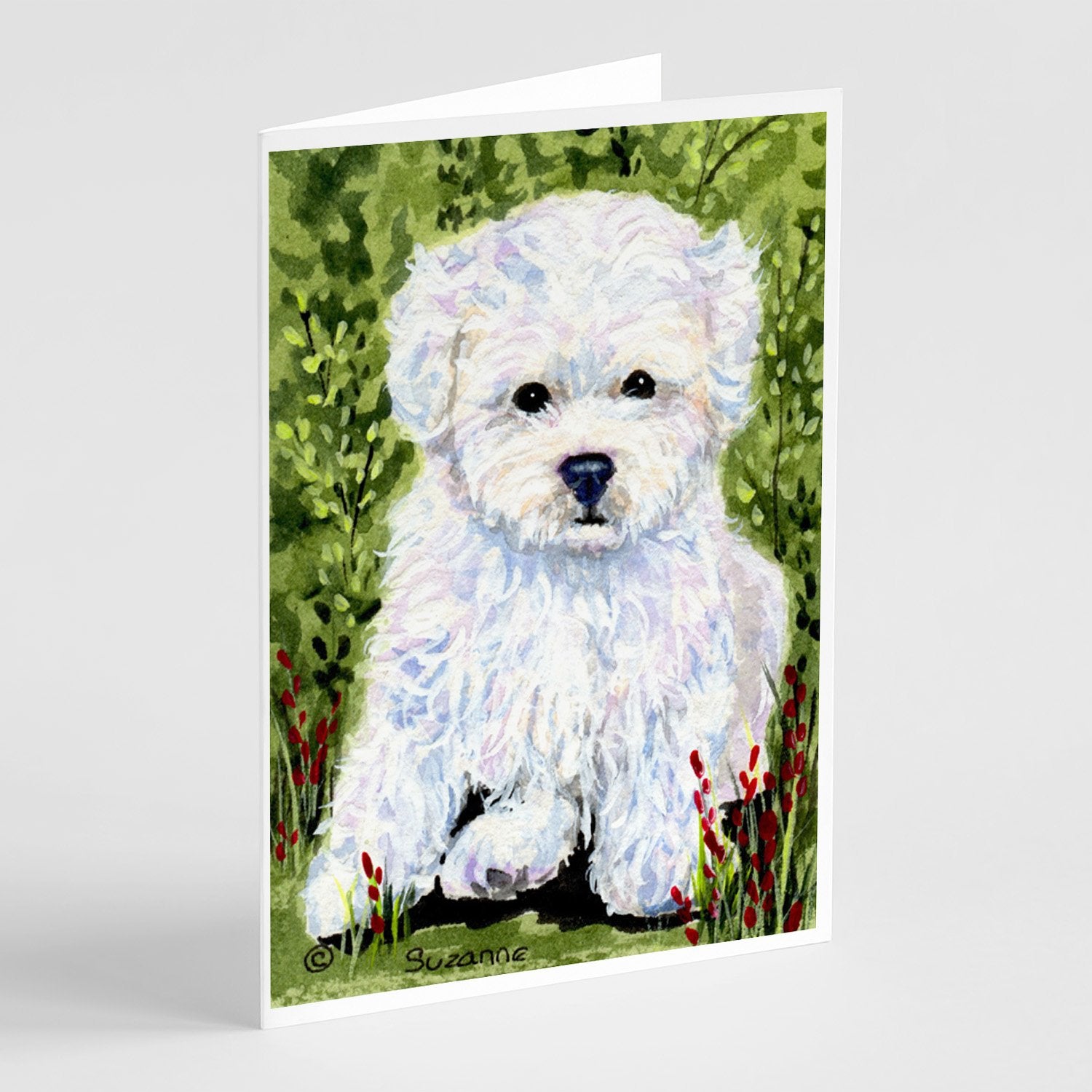 Buy this Bichon Frise Greeting Cards and Envelopes Pack of 8