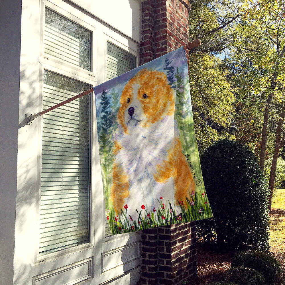 Sheltie Flag Canvas House Size  the-store.com.