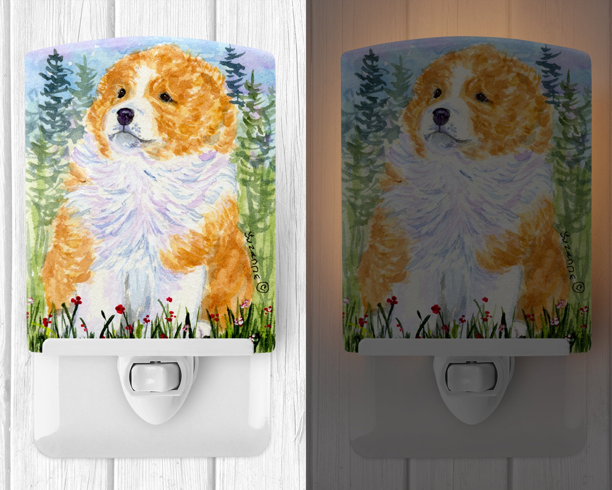 Sheltie Ceramic Night Light SS8918CNL - the-store.com