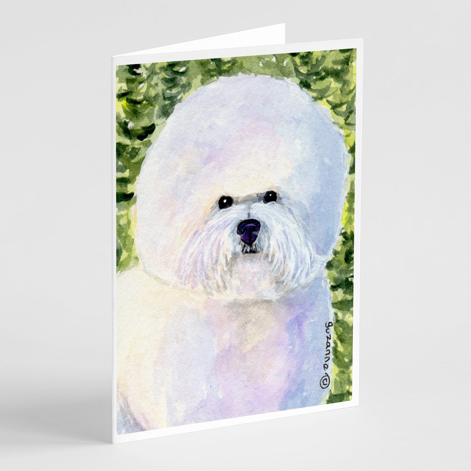 Buy this Bichon Frise Greeting Cards and Envelopes Pack of 8