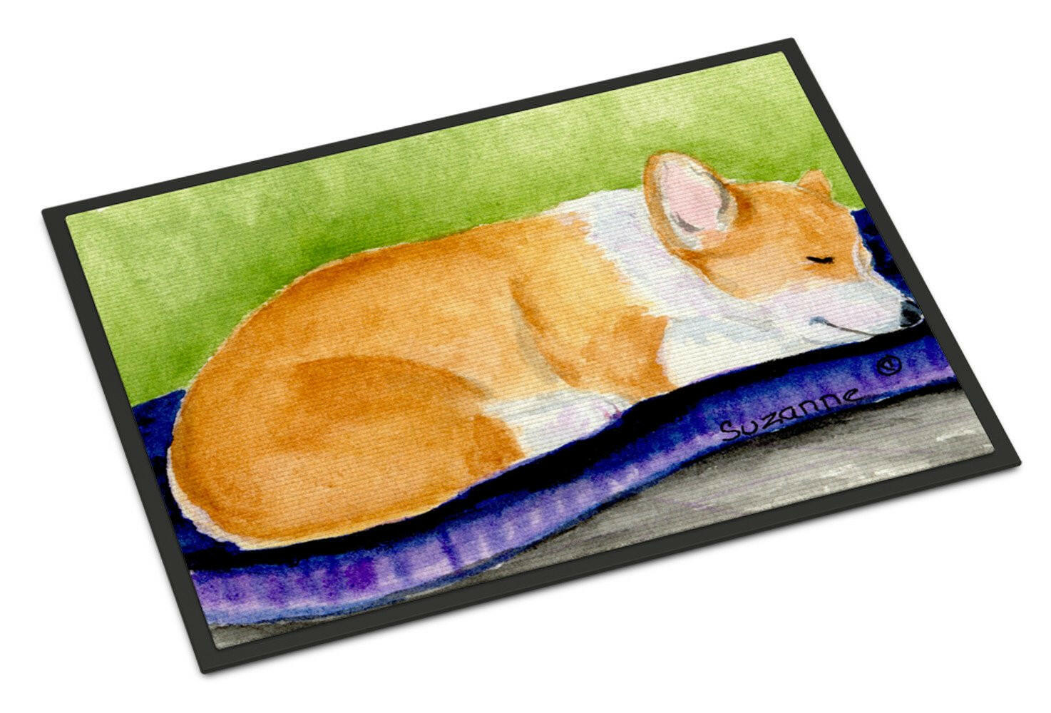 Corgi Indoor Outdoor Mat 18x27 Doormat - the-store.com