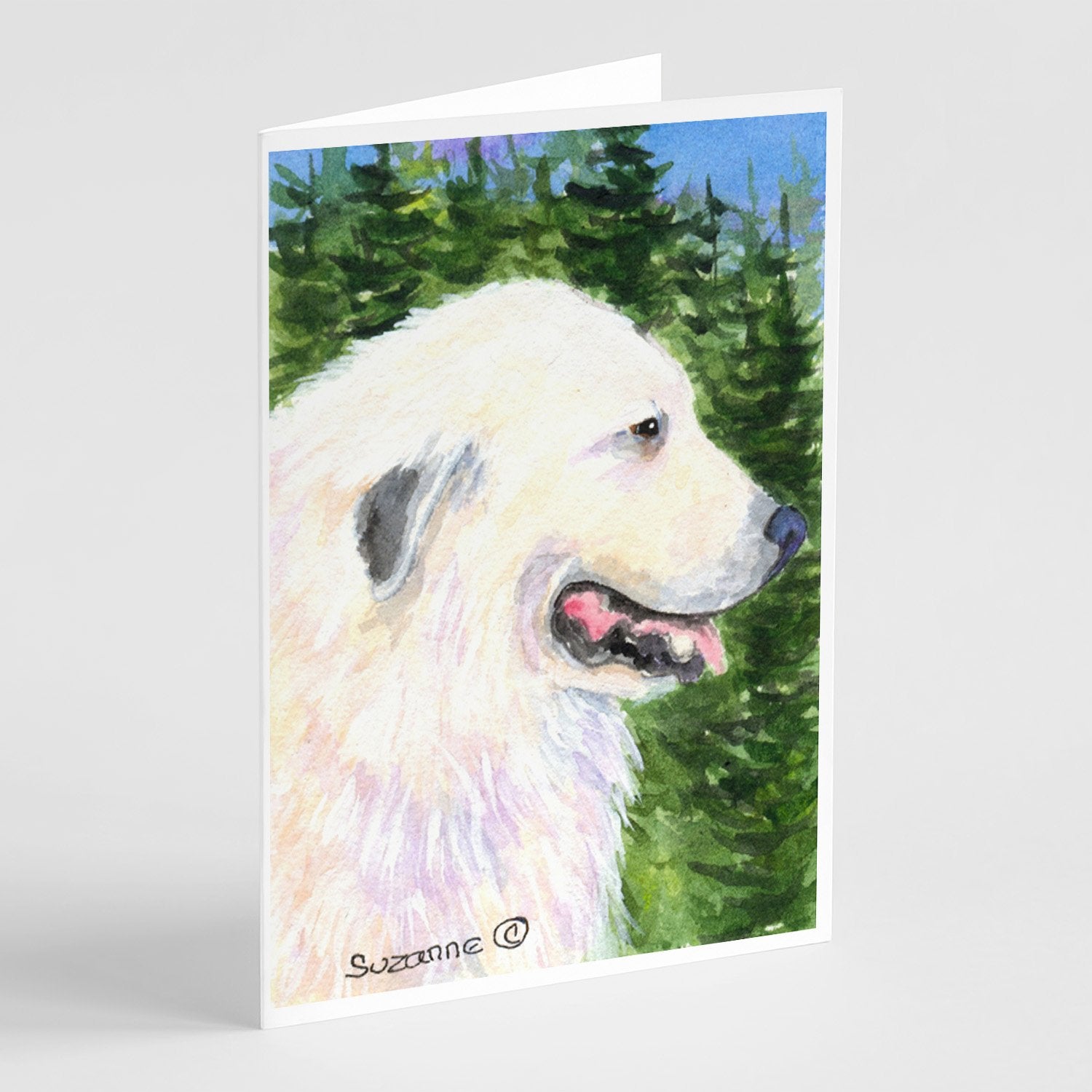 Buy this Great Pyrenees Greeting Cards and Envelopes Pack of 8