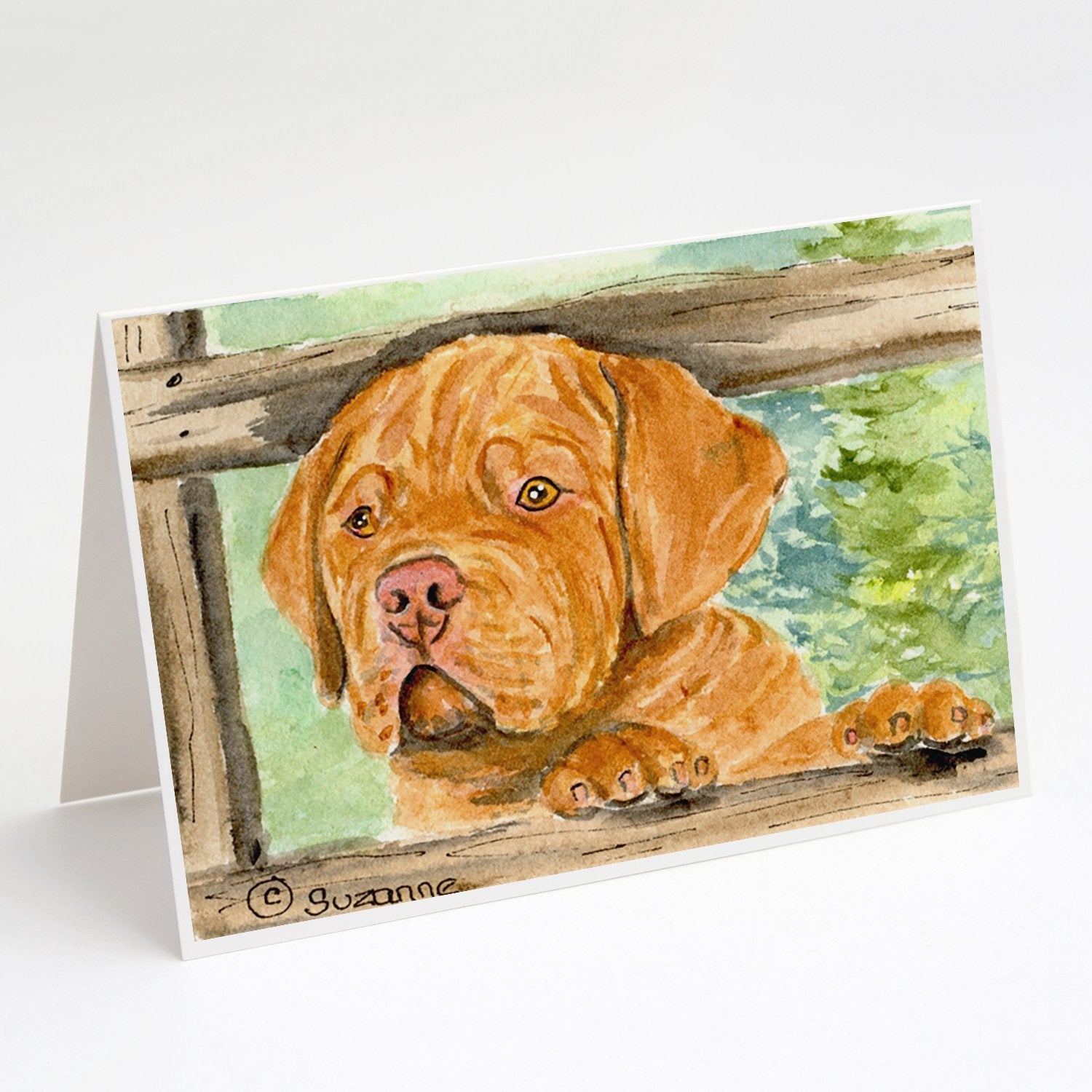 Buy this Dogue de Bordeaux Greeting Cards and Envelopes Pack of 8