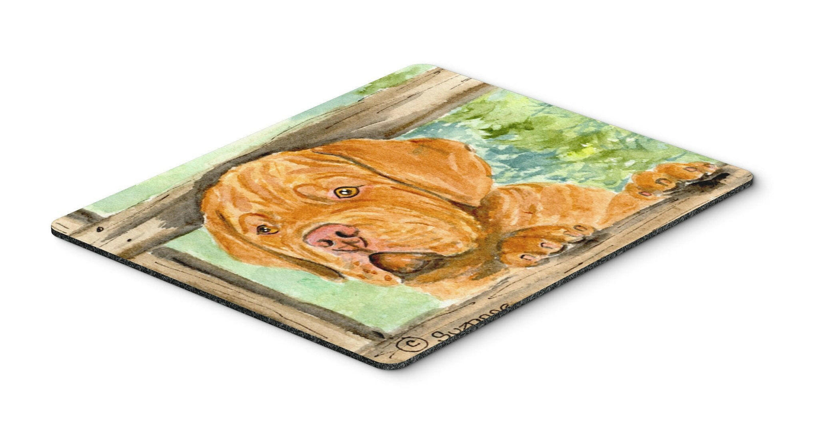 Dogue de Bordeaux Mouse pad, hot pad, or trivet by Caroline's Treasures