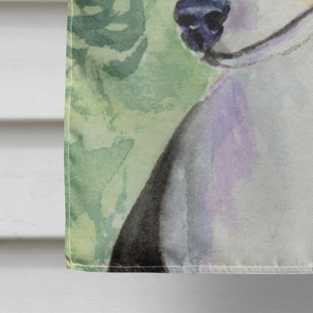 Fox Terrier Flag Canvas House Size  the-store.com.