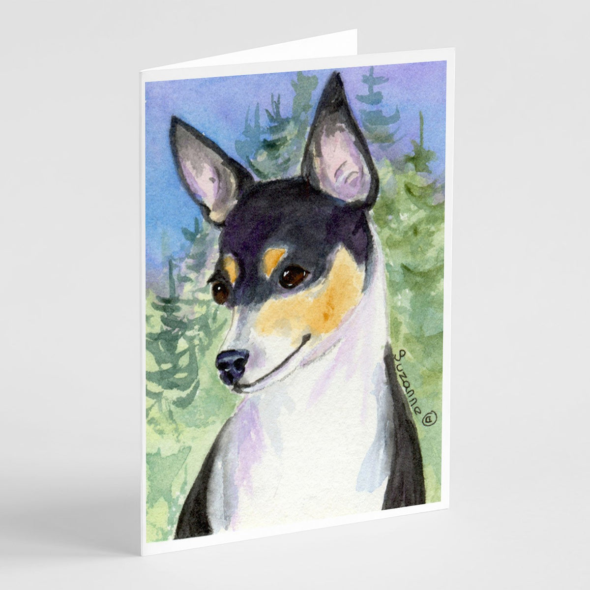 Buy this Rat Terrier Greeting Cards and Envelopes Pack of 8