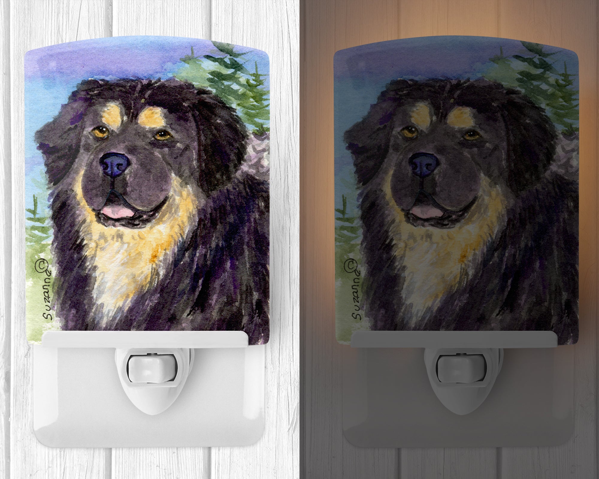 Tibetan Mastiff Ceramic Night Light SS8930CNL - the-store.com