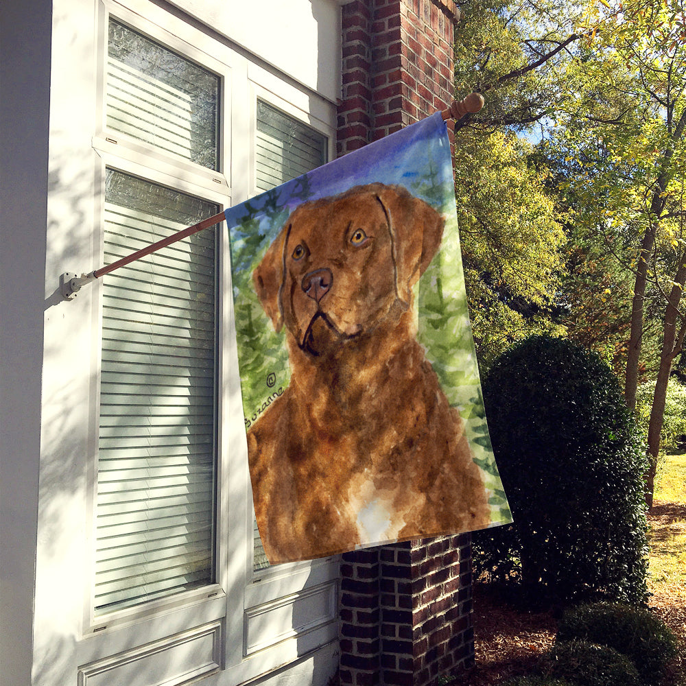 Chesapeake Bay Retriever Flag Canvas House Size  the-store.com.