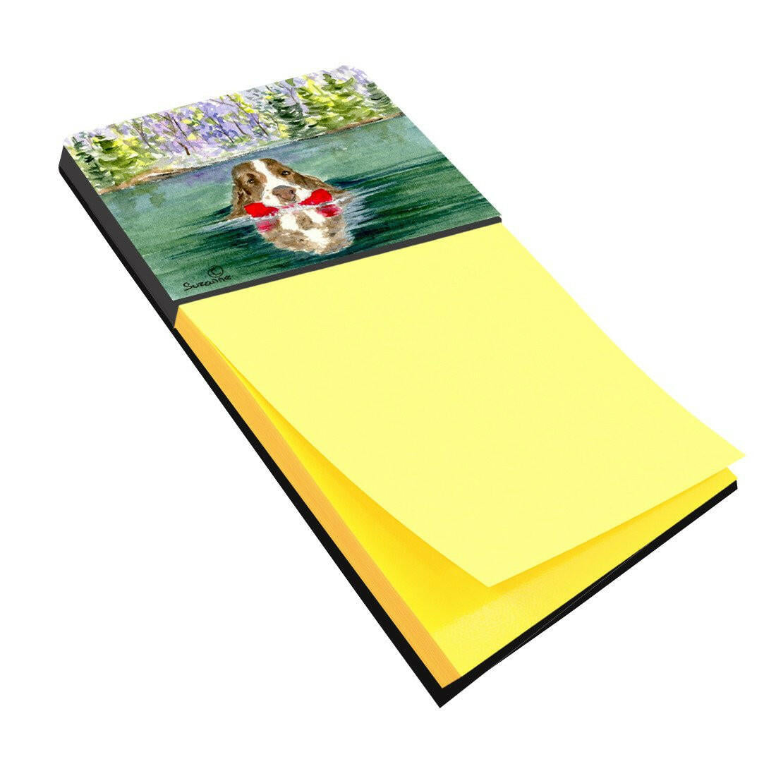 Springer Spaniel Refiillable Sticky Note Holder or Postit Note Dispenser SS8943SN by Caroline&#39;s Treasures