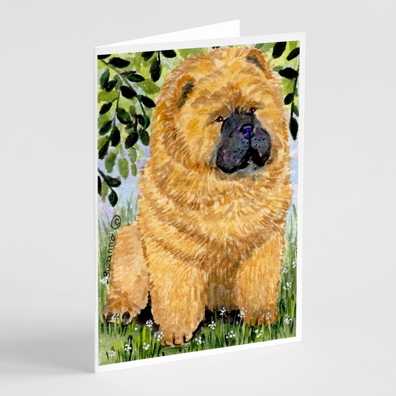 Buy this Chow Chow Greeting Cards and Envelopes Pack of 8