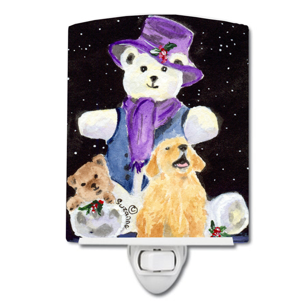 Golden Retriever Ceramic Night Light SS8954CNL - the-store.com