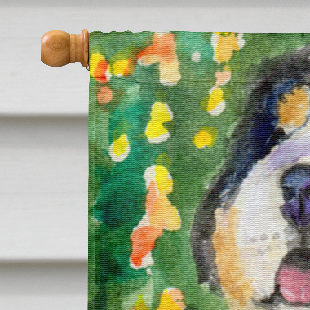 Bernese Mountain Dog Flag Canvas House Size  the-store.com.