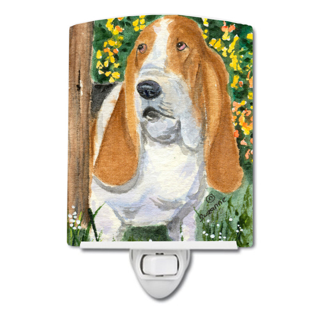 Basset Hound Ceramic Night Light SS8964CNL - the-store.com