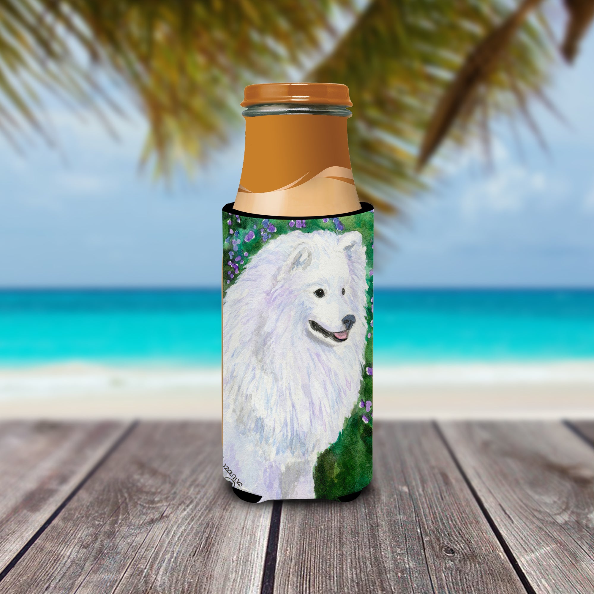 American Eskimo Ultra Beverage Insulators for slim cans SS8965MUK.