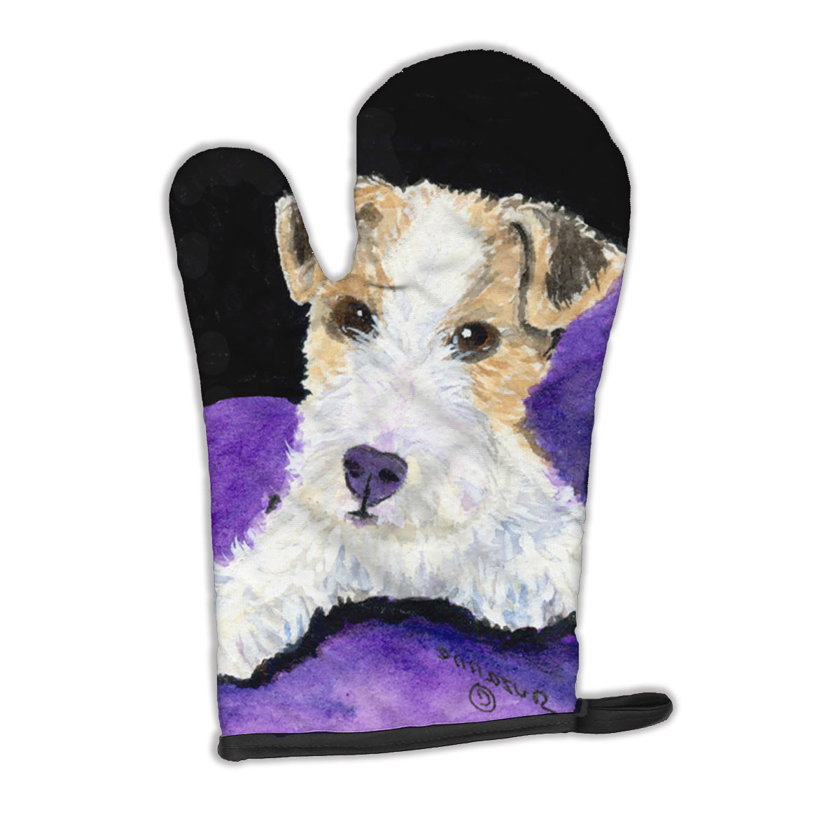 Fox Terrier Oven Mitt SS8971OVMT  the-store.com.