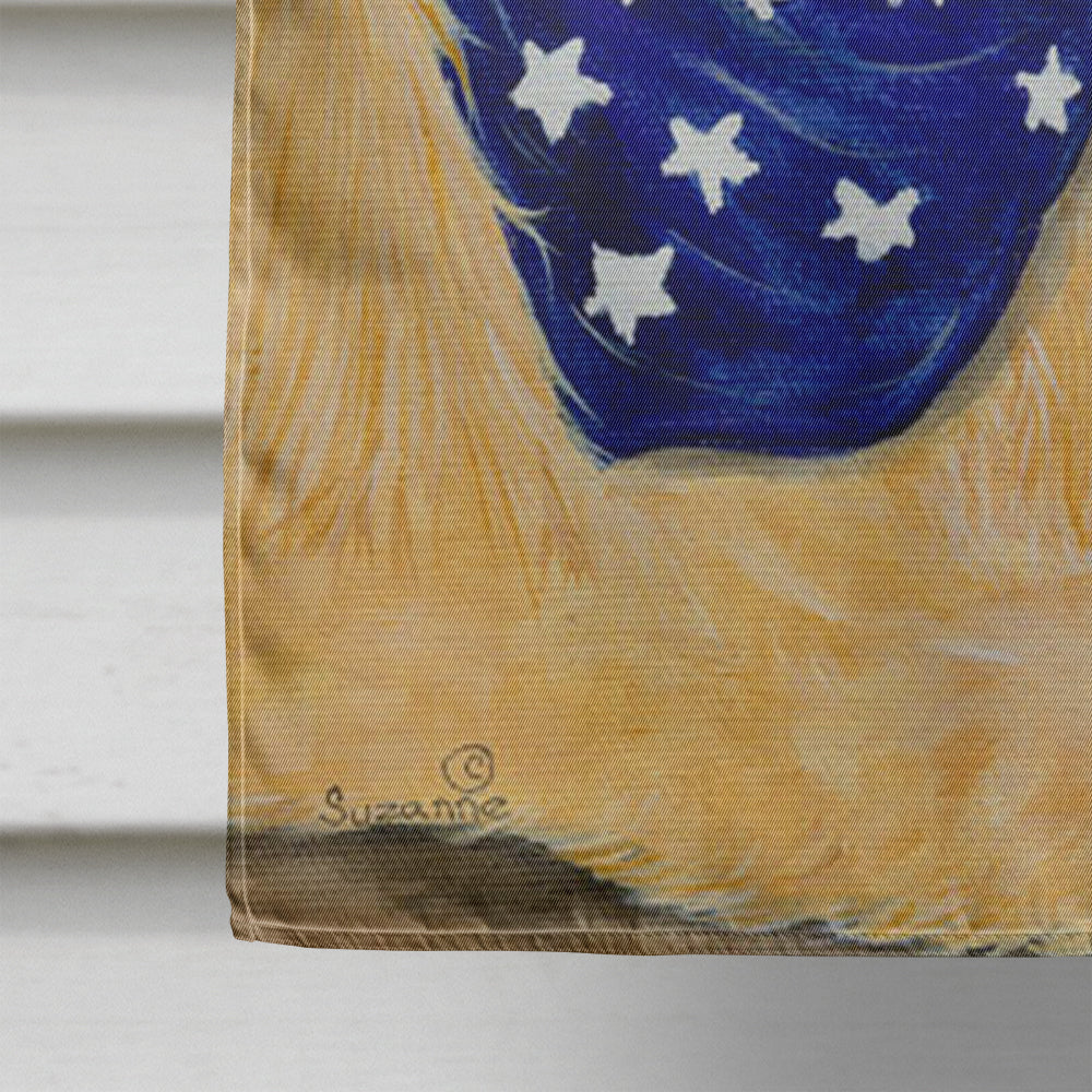 Golden Retriever Flag Canvas House Size  the-store.com.