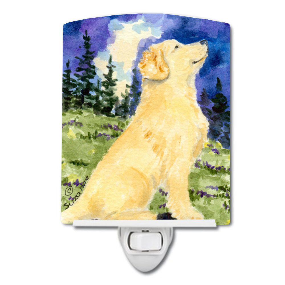 Golden Retriever Ceramic Night Light SS8977CNL - the-store.com