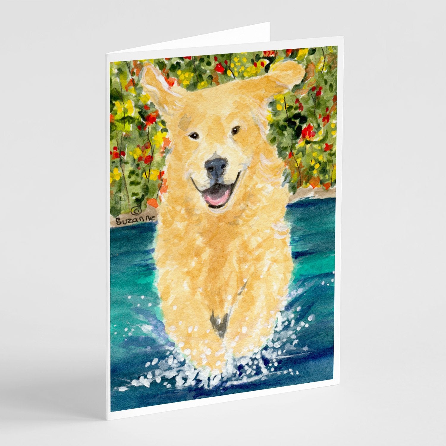 Buy this Golden Retriever Greeting Cards and Envelopes Pack of 8