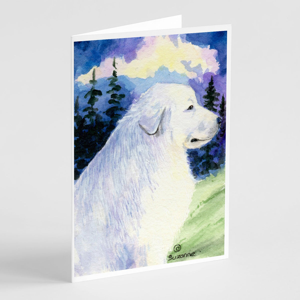 Buy this Great Pyrenees Greeting Cards and Envelopes Pack of 8