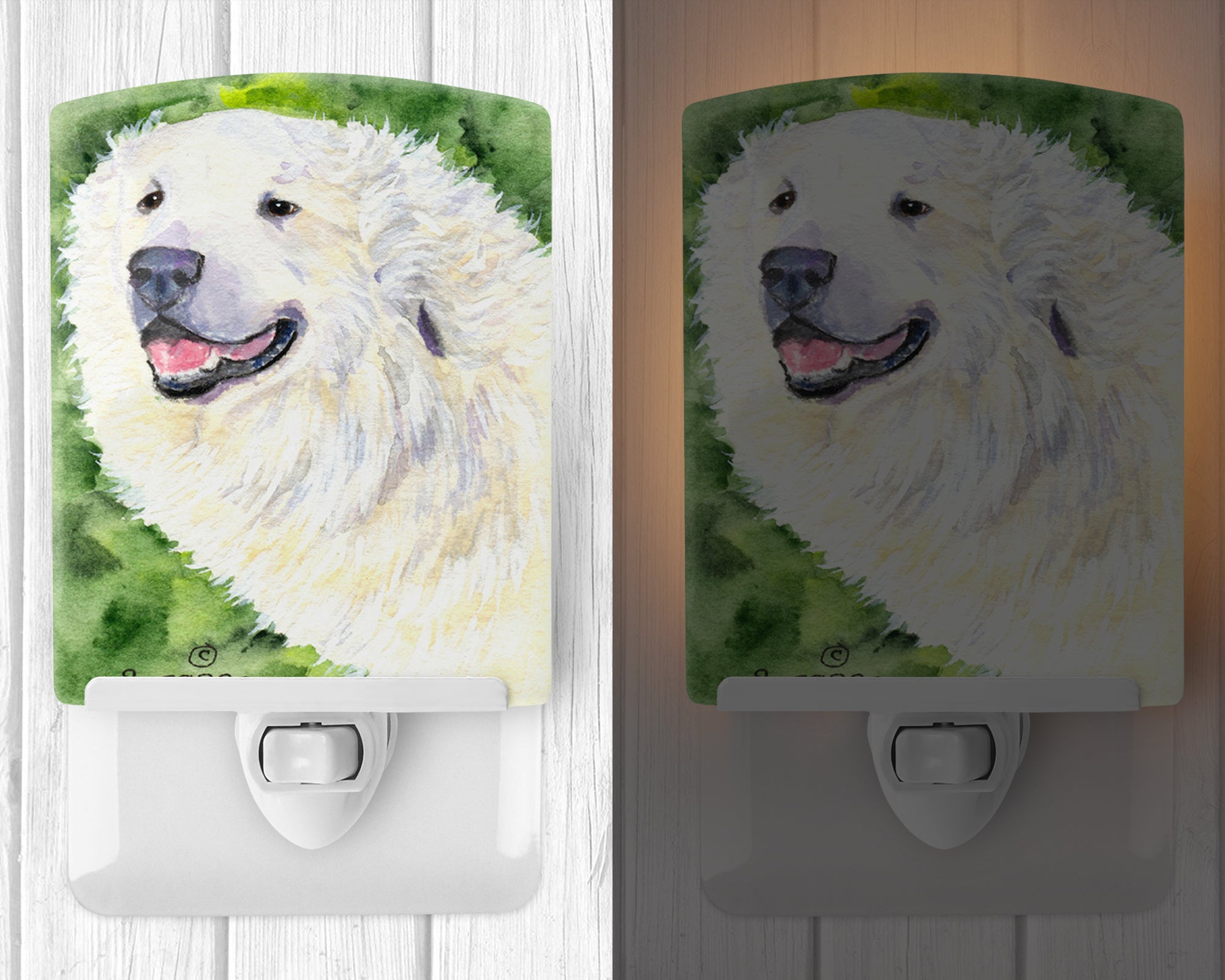 Great Pyrenees Ceramic Night Light SS8981CNL - the-store.com