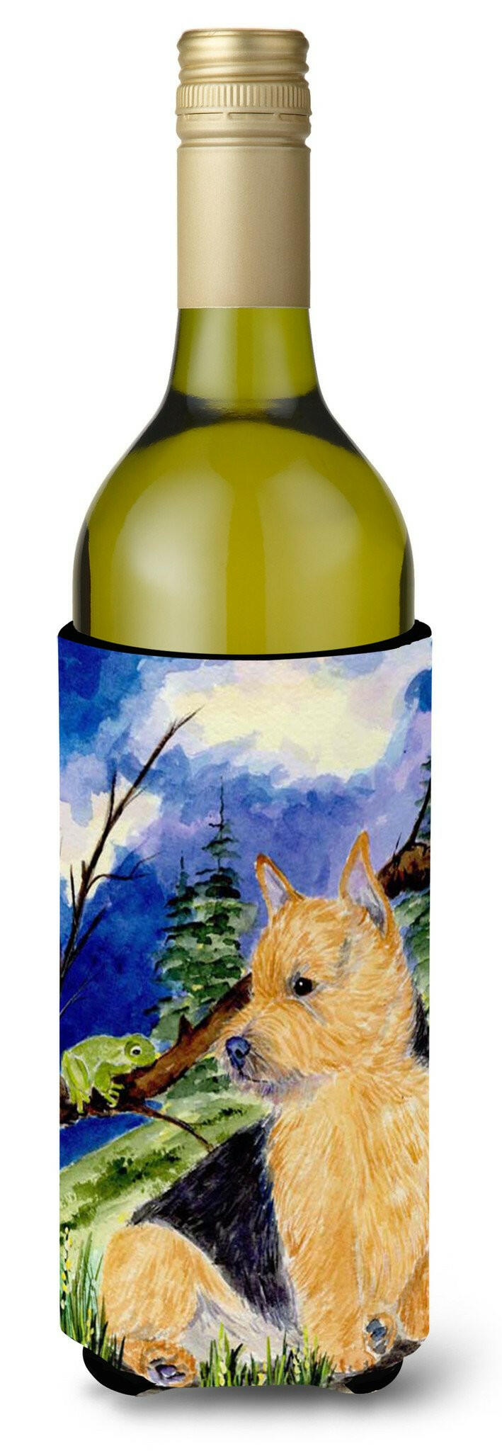 Norwich Terrier Wine Bottle Beverage Insulator Beverage Insulator Hugger SS8984LITERK by Caroline's Treasures