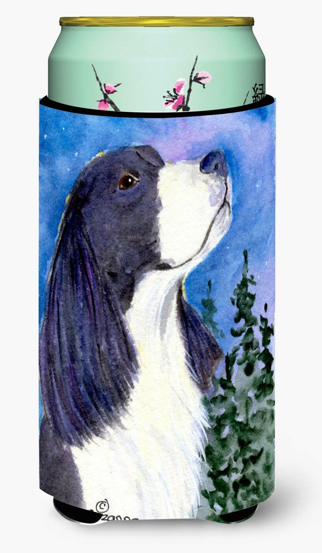 English Springer Spaniel  Tall Boy Beverage Insulator Beverage Insulator Hugger by Caroline&#39;s Treasures