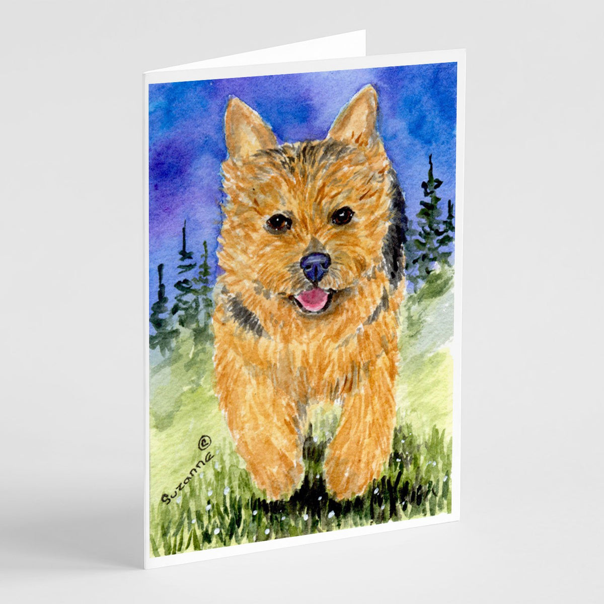 Buy this Norwich Terrier Greeting Cards and Envelopes Pack of 8